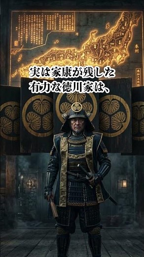徳川御三家。実は、3家じゃありませんでした。 #日本史 #歴史ミステリー #歴史 #雑学 #歴史解説 #徳川家康