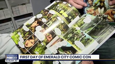 First day at Emerald City Comic Con in Seattle | Haystack News