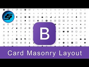 Card Masonry Layout - Bootstrap 5 Alpha Responsive Web Development and Design