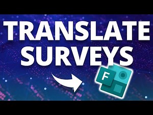 How to Add Language Translations to Surveys in Microsoft Forms 🔥[SURVEY TIPS!]
