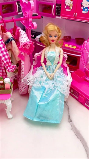 Satisfying With Unboxing Barbie Royal House Playset Toys, ASMR Video
