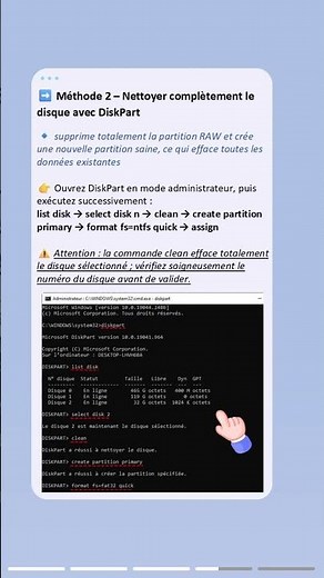 [Solutions] Réparer une partition de disque en RAW dans Windows