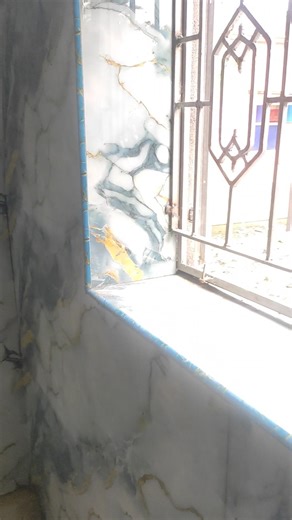 modular kitchen tiles installation with beeding #kithchen #modularkitchen #bigtiles