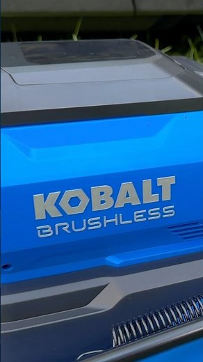 KOBALT 20 inch Push Lawn Mower Set up