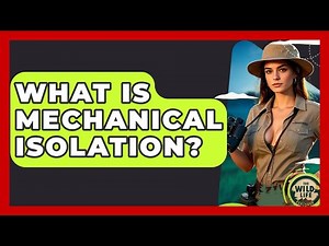 What Is Mechanical Isolation? - The Wild Life Explorer