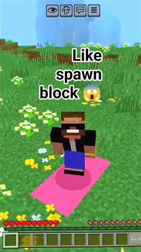 ​I Can ONLY Touch PINK Blocks! 😱 (How?) #minecraft #shorts