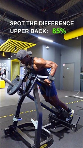 Stop Doing Chest Supported T-Bar Rows Like This (Do This Instead) #fitness #shorts #motivation