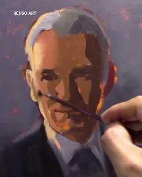 Tips on oil painting, Live painting session on Zoom