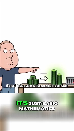 Basic math for investing: $1K at 10% = $100. $10K at 10% = $1,000. Same risk, bigger gains! #InvestingTips #MoneyHacks #FinancialLiteracy #WealthBuilding