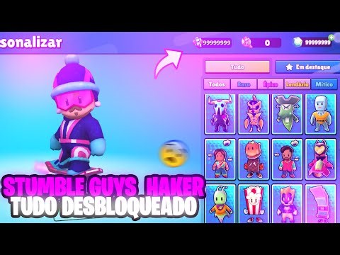 👾 STUMBLE GUYS MOD MENU HAKER TUDO DESBLOQUEADO GEMAS INFINITA DE GRAÇA!! | GUYS 01 LINK DIRETO!