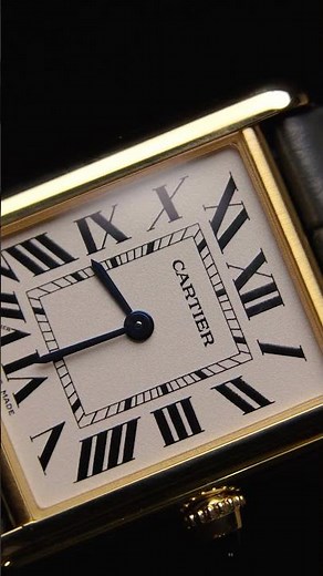Cartier Tank Louis Yellow Gold Silver Dial Mens Watch WGTA0067 l SwissWatchExpo