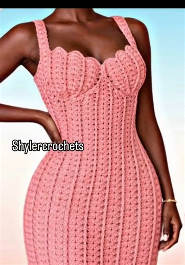 Elegant Shell Stitch Crochet Dress Tutorial