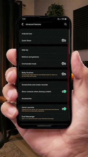 How to Enable Side Button Key in Samsung| Camera shortcut in Samsung| #samsung​ | #shorts​