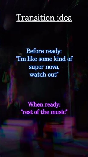 Supernova X Nightcrawler (instrumental) transition audio