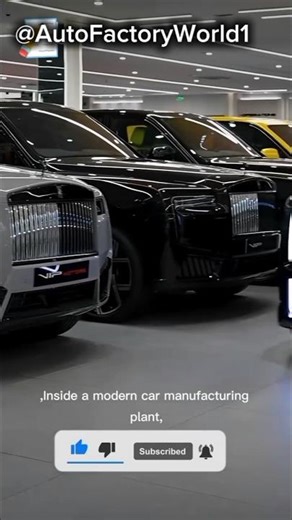 Inside a Modern Car Manufacturing Plant | Automated Car Assembly Line