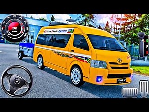 Mobile Minibus Drive Simulator - Offroad Van Driving 3D - Android GamePlay