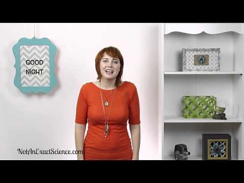 Good Night in Baby Sign Language, ASL