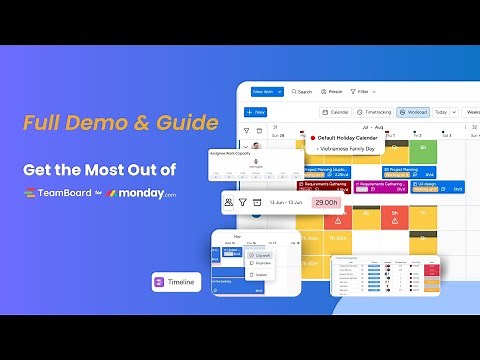 Teamboard for Monday Demo: Comprehensive Guide & Tutorial