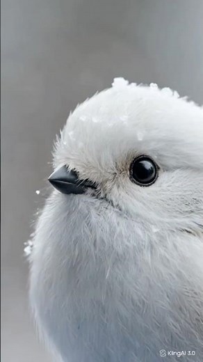 北海道の雪の妖精｜シマエナガの世界をAIで描いた