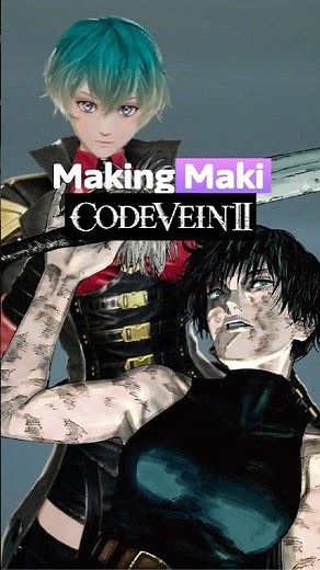 How To Make Maki Zenin In Code Vein 2 #jujutsukaisen #codevein2 #anime