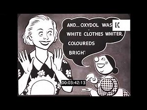 1950s Advertisement, Washing Powder Commercial