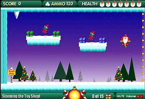 Evil Elves 2 Save Christmas Game play - Good old Disney Games