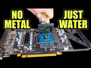 I Pumped Water Directly Onto a Running GPU
