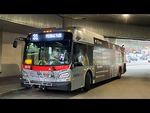 WMATA Metrobus 2021 New Flyer XD40 4578 On Route 33 Ride