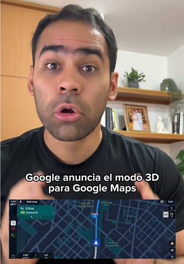 Google Maps ahora disponible en modo 3D