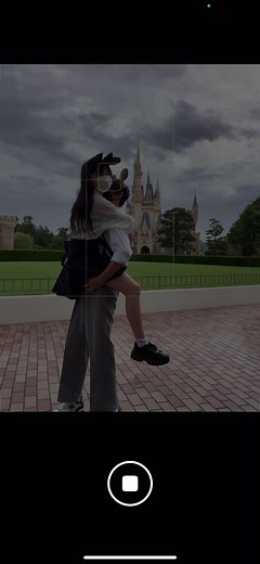 夢の国で幸せな遠距離恋愛の瞬間