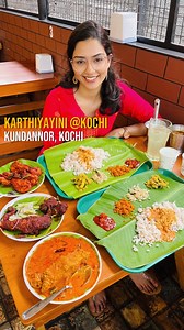Karthiyayini.kochi is a newly opened seafood restaurant at kundanoor which instantly won peoples hearts especially because of their quality and service.We absolutely enjoyed their kalanji fry, tiger prawns and chamballi curry.The mild but outstanding masalas of the dishes and meals are definitely worth it.The seafood dishes are priced according to the current market rates. __________________________ Meals : Rs90 Tiger Prawns (5nos) : Rs353 Kalanji Tawa Fry : Rs400 Chemballi Curry : Rs400 _______