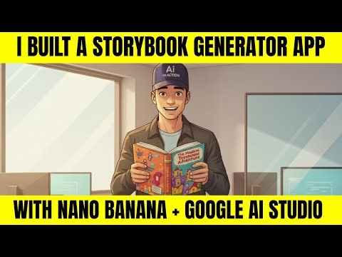 I Built a 30-Page Storybook App in JUST 5 Minutes with Google AI Studio