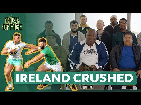 "South Africa could have won by more" | Boks Office | Springboks vs Ireland review