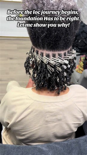 Every great loc journey starts with a solid foundation. The parts, the sectioning, the technique — it all matters. When the base is right, the entire loc life grows healthier, cleaner, and more consistent. Let me show you how I build a foundation that lasts. 🖤 📍 Kansas City, MO 📅 December appointments still open January books are open! 📲 Book your next visit at: Vagaro.com/locstudio Or contact us directly to schedule. #locstyles #locs #foundation #loctician #healthyhair