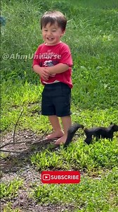 Boy & His Squirrel Bestie 🐿️❤️