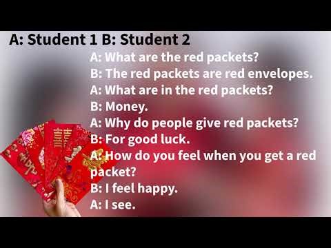 Lunar New Year Conversation - About Red Packets