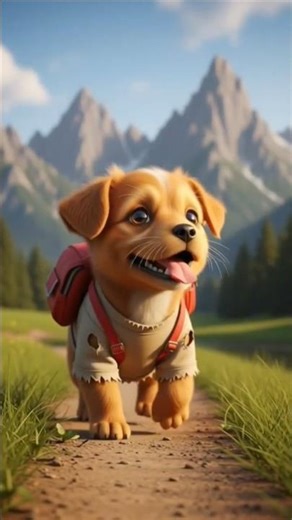 When a Baby Dog Prays at the Temple… 😭❤️ | Viral AI Short#PuppyPrayer#DogAtTemple#ViralAI#AIVideo