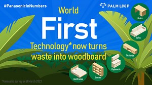 Panasonic in Numbers: PALM LOOP | Environment | Sustainability | Panasonic Stories