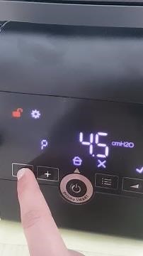How to set CPAP pressure on Löwenstein PRISMA SMART/SOFT