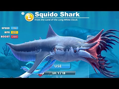 Hungry Shark World - New Shark Coming Soon Update - All 30 Sharks Unlocked