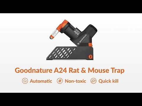 Goodnature A24 Rat & Mouse Trap - Automatic, Toxin-Free Quick Kill - Join The Trapping Revolution