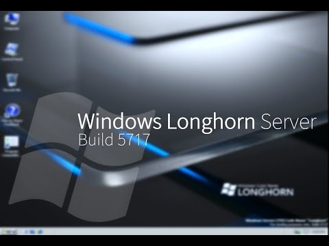 Windows Longhorn Server Build 5717