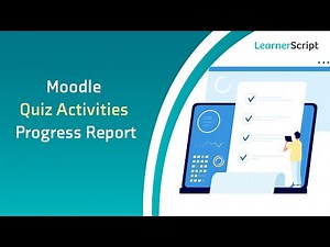 How to track my Moodle quiz activities progress using LearnerScript || Quiz summary report 2020
