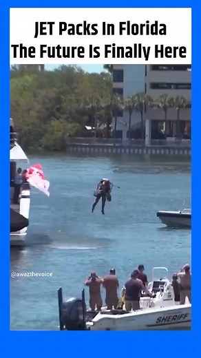 Special ops jet packs - See SOF pilots soar over the Garrison Channel during capabilities demo #jetpacks #special #specialforces #navyseals #commando #military #army #shortsfeed #humanfly | Awaz-The Voice | Facebook