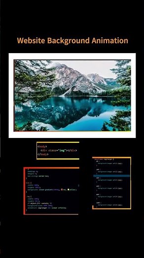 Building a website background design using html css and JS | JavaScript Projects