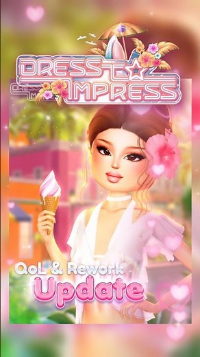 😱NEW UPDATE On AUGUST 8TH! REWORKS & MORE DRESS TO IMPRESS #dti #dresstoimpress #roblox #shorts