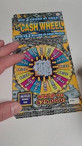 Testing the cash wheel lottery tickets! #lottery #lotteryticket | Couch Collectibles
