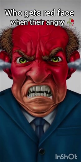 who gets red face when their angry 🥀 #memes #funny