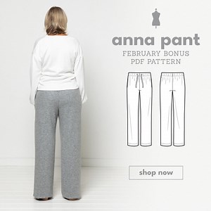 62K views · 107 reactions | 瑱 Sew cool, sew comfy – our Anna Pant is the perfect project for your me-made wardrobe! Get Anna as your February Bonus PDF Pattern when you add it to cart with another PDF pattern of your choice, and click the green discount code at check-out. Shop Style Arc today! | Style Arc sewing patterns | Facebook