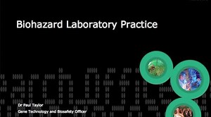 Biohazard Laboratory Practice